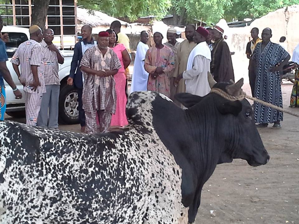 Donation of a Bull to the Sandema Muslim Community